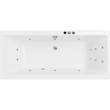 Акриловая ванна Excellent Pryzmat 200x90 WAEX.PRY20.SMART.BR с гидромассажем