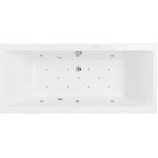 Акриловая ванна Excellent Pryzmat Slim 160x75 WAEX.PRY16S.RELAX.BR с гидромассажем