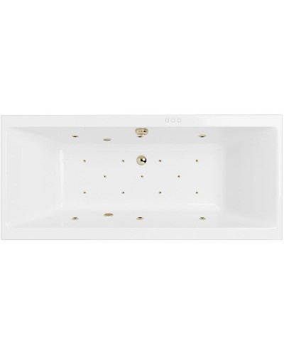 Акриловая ванна Excellent Pryzmat Slim 170x75 WAEX.PRY17S.RELAX.BR с гидромассажем