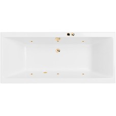 Акриловая ванна Excellent Pryzmat Slim 170x75 WAEX.PRY17S.SOFT.GL с гидромассажем