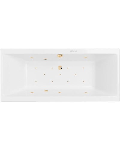 Акриловая ванна Excellent Pryzmat Slim 180x80 WAEX.PRY18S.RELAX.GL с гидромассажем