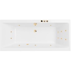 Акриловая ванна Excellent Pryzmat Slim 180x80 WAEX.PRY18S.SMART.GL с гидромассажем