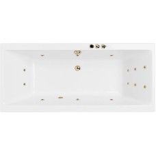 Акриловая ванна Excellent Pryzmat Slim 180x80 WAEX.PRY18S.SMART.BR с гидромассажем