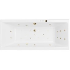 Акриловая ванна Excellent Pryzmat Slim 180x80 WAEX.PRY18S.ULTRA.BR с гидромассажем