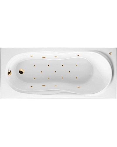 Акриловая ванна Excellent Sekwana 170x75 WAEX.SEK17.RELAX.GL с гидромассажем