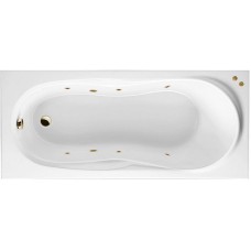 Акриловая ванна Excellent Sekwana 170x75 WAEX.SEK17.SOFT.BR с гидромассажем