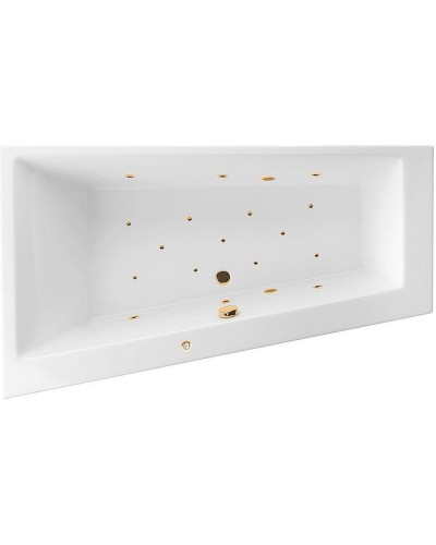 Акриловая ванна Excellent Sfera 170x100 L WAEX.SFL17.RELAX.GL с гидромассажем