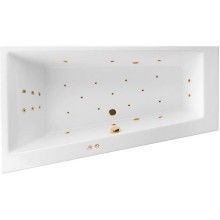 Акриловая ванна Excellent Sfera 170x100 L WAEX.SFL17.ULTRA.GL с гидромассажем