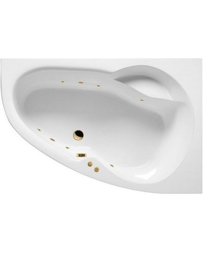 Акриловая ванна Excellent Newa 160x95 R WAEX.NEP16.SOFT.GL с гидромассажем
