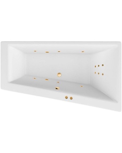 Акриловая ванна Excellent Sfera 170x100 R WAEX.SFP17.LINE.GL с гидромассажем