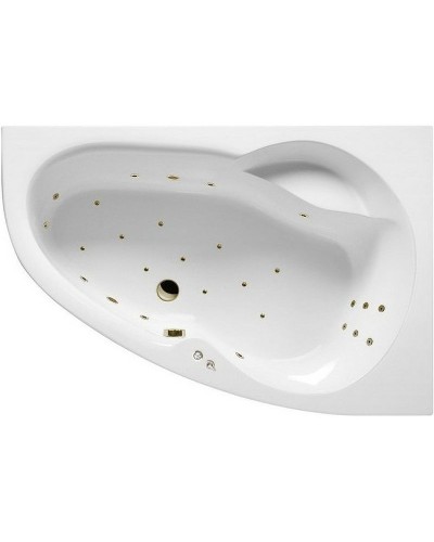 Акриловая ванна Excellent Newa 160x95 R WAEX.NEP16.ULTRA.BR с гидромассажем