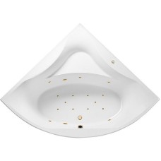 Акриловая ванна Excellent Glamour 150x150 WAEX.GLA15.RELAX.GL с гидромассажем