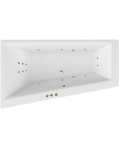 Акриловая ванна Excellent Sfera Slim 170x100 L WAEX.SFL17S.SMART.BR с гидромассажем