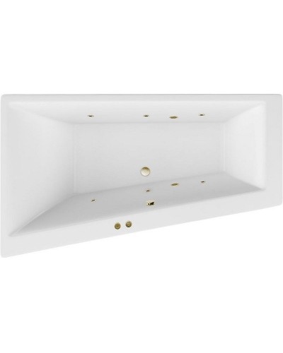 Акриловая ванна Excellent Sfera Slim 170x100 L WAEX.SFL17S.SOFT.BR с гидромассажем