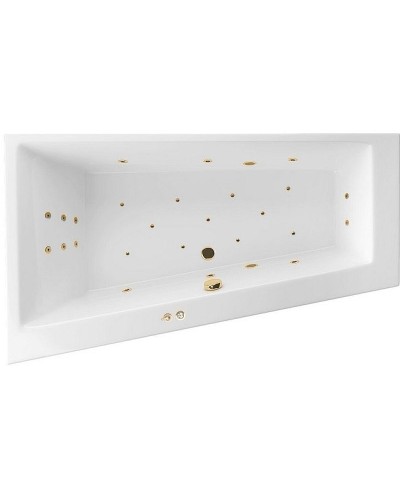 Акриловая ванна Excellent Sfera Slim 170x100 L WAEX.SFL17S.ULTRA.GL с гидромассажем