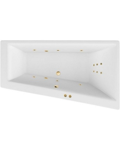 Акриловая ванна Excellent Sfera Slim 170x100 R WAEX.SFP17S.LINE.GL с гидромассажем