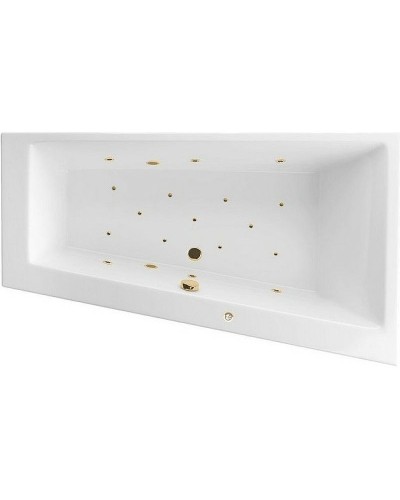 Акриловая ванна Excellent Sfera Slim 170x100 R WAEX.SFP17S.RELAX.GL с гидромассажем