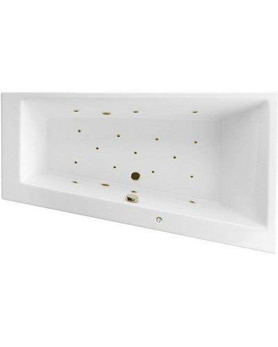 Акриловая ванна Excellent Sfera Slim 170x100 R WAEX.SFP17S.RELAX.BR с гидромассажем