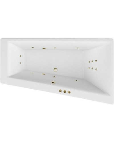 Акриловая ванна Excellent Sfera Slim 170x100 R WAEX.SFP17S.SMART.BR с гидромассажем