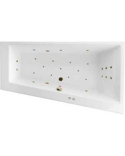 Акриловая ванна Excellent Sfera Slim 170x100 R WAEX.SFP17S.ULTRA.BR с гидромассажем