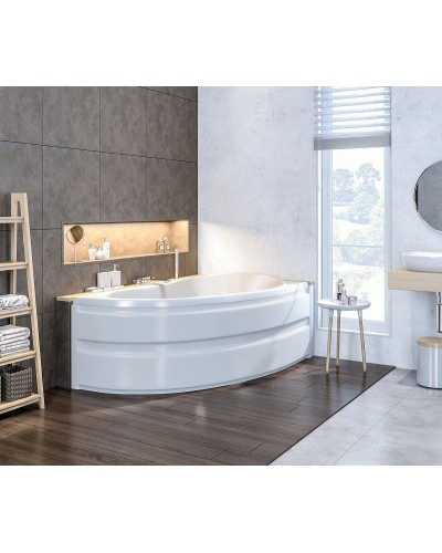 Акриловая ванна Bas Алегра 150x90 R В 00002 без гидромассажа