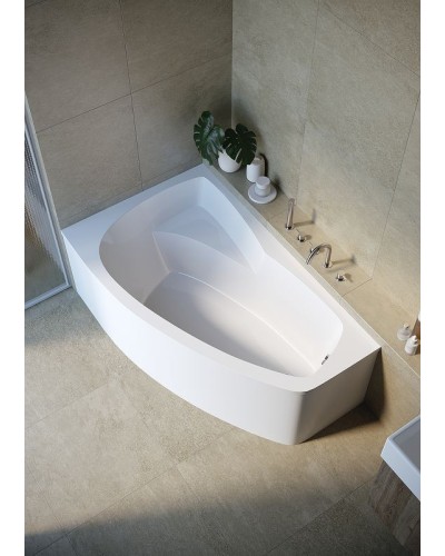 Акриловая ванна Creto Madison 160х95 L 22-1113 без гидромассажа