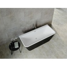 Акриловая ванна Aquanet Family Perfect 13775-MW-MB 170x75 293081 Черная матовая без гидромассажа