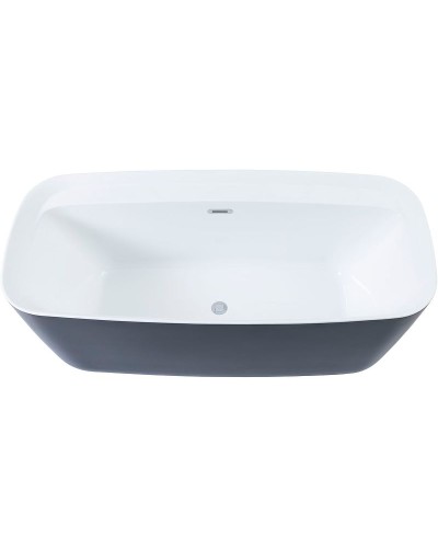 Акриловая ванна Aquanet Family Fine 95778-GW-MB 170x78 292985 Черная матовая без гидромассажа