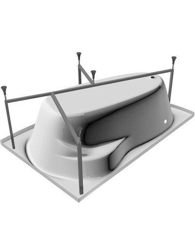 Акриловая ванна Relisan Ariadna 150x100 L Гл000000533 без гидромассажа