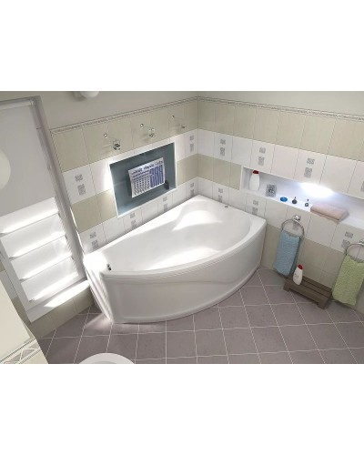 Акриловая ванна Bas Николь 170x104 R В 00028 без гидромассажа