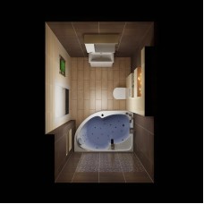 Акриловая ванна 160х100 см L 1Marka Diana 01ди1610л