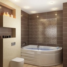 Акриловая ванна 160х100 см L 1Marka Diana 01ди1610л