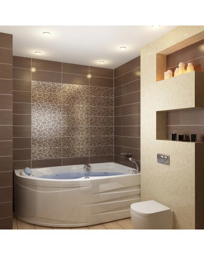 Акриловая ванна 160х100 см R 1Marka Diana 01ди1610п