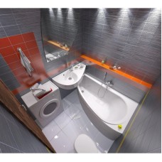 Акриловая ванна 150х75 см 1Marka Piccolo R 01пк1770п