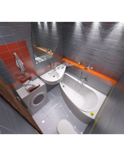 Акриловая ванна 150х75 см 1Marka Piccolo R 01пк1770п