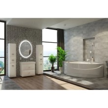 Акриловая ванна 150х105 см L 1Marka Catania 01кт1510л