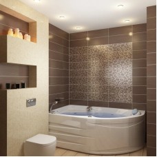 Акриловая ванна 170х105 см L 1Marka Diana 01ди1710л