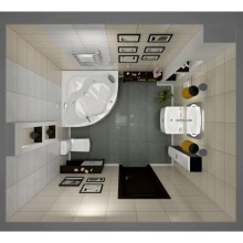 Акриловая ванна 150х150 см Marka One Afrodita 01аф1515