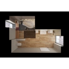 Акриловая ванна 150х94 см R Marka One Gracia 01гр1590п