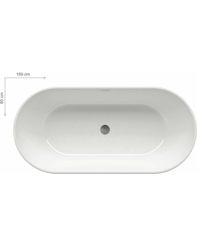 Акриловая ванна Ravak Freedom O 169x80 XC00100032 без гидромассажа
