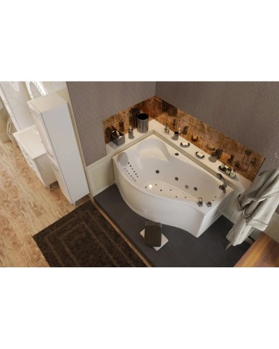 Акриловая ванна 160х95 см L Marka One Gracia 01гр1695л