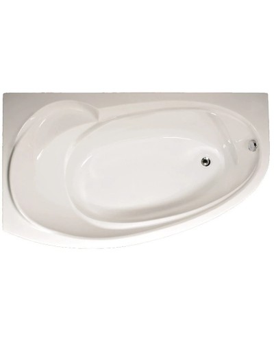 Акриловая ванна 170х100 см L Marka One Julianna 01дж1410л