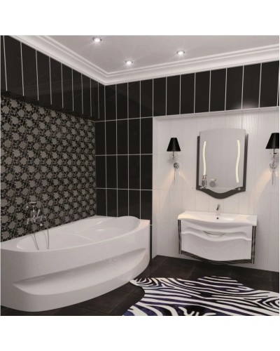 Акриловая ванна 170х100 см R Marka One Julianna 01дж1710п