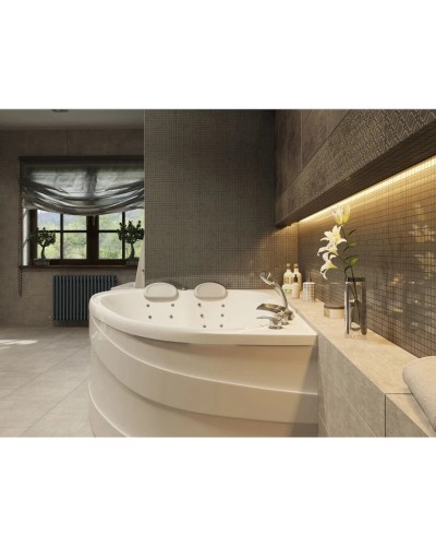 Акриловая ванна 185х135 см L Marka One Love 01лв1813л