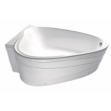 Акриловая ванна 185х135 см L Marka One Love 01лв1813л