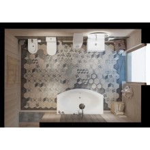 Акриловая ванна 170х94 см Marka One Nega 01нег1795