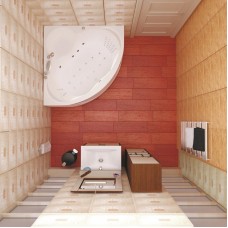 Акриловая ванна 140х140 см Marka One Trapani 01тр1414