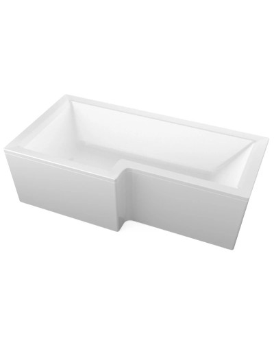 Акриловая ванна 165х85 см L Marka One linea 01лин16585л