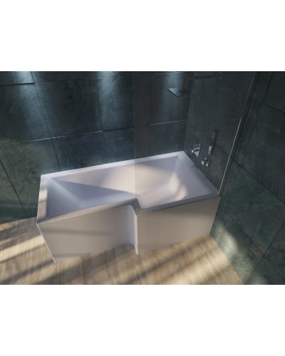 Акриловая ванна 165х85 см R Marka One Linea 01лин16585п