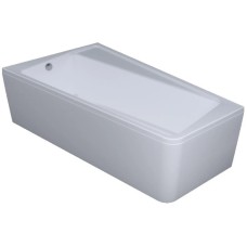 Акриловая ванна 170х100 см L Marka One Direct 01дир1710л